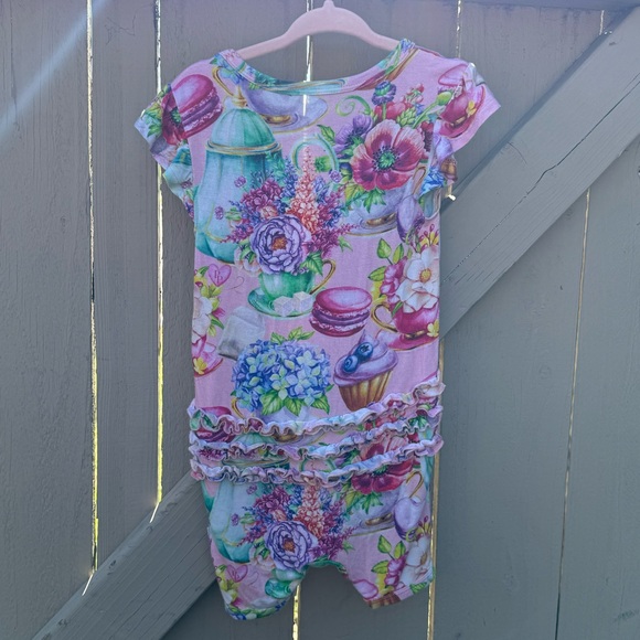 Posh Peanut Elizabeth Short Sleeve Romper - Picture 5 of 6